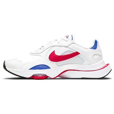Air Zoom Division Daily Comfort Fabric Synthetic Leather Cushioning Non-Slip Low-Top Marathon Running Shoes Men Sneaker White Red Blue CZ3567-100