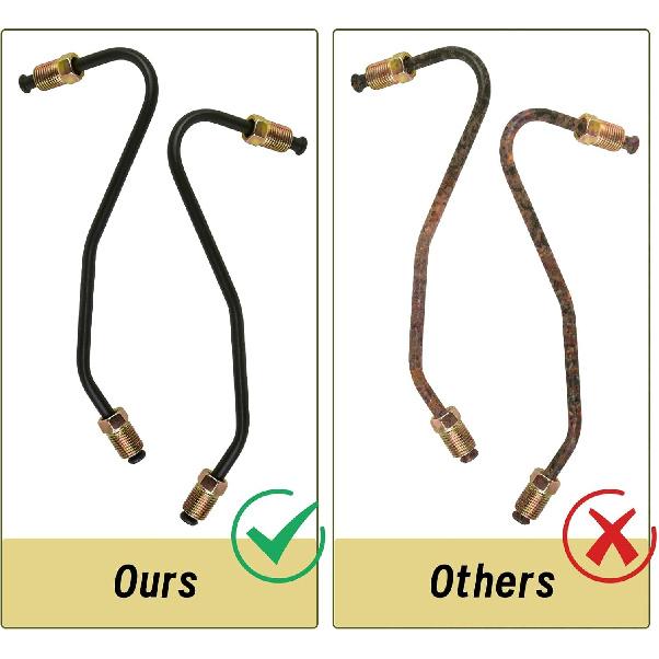 Front Brake Line Pipe, Right Brake Tube Caliper To Flex Hose -4731435330