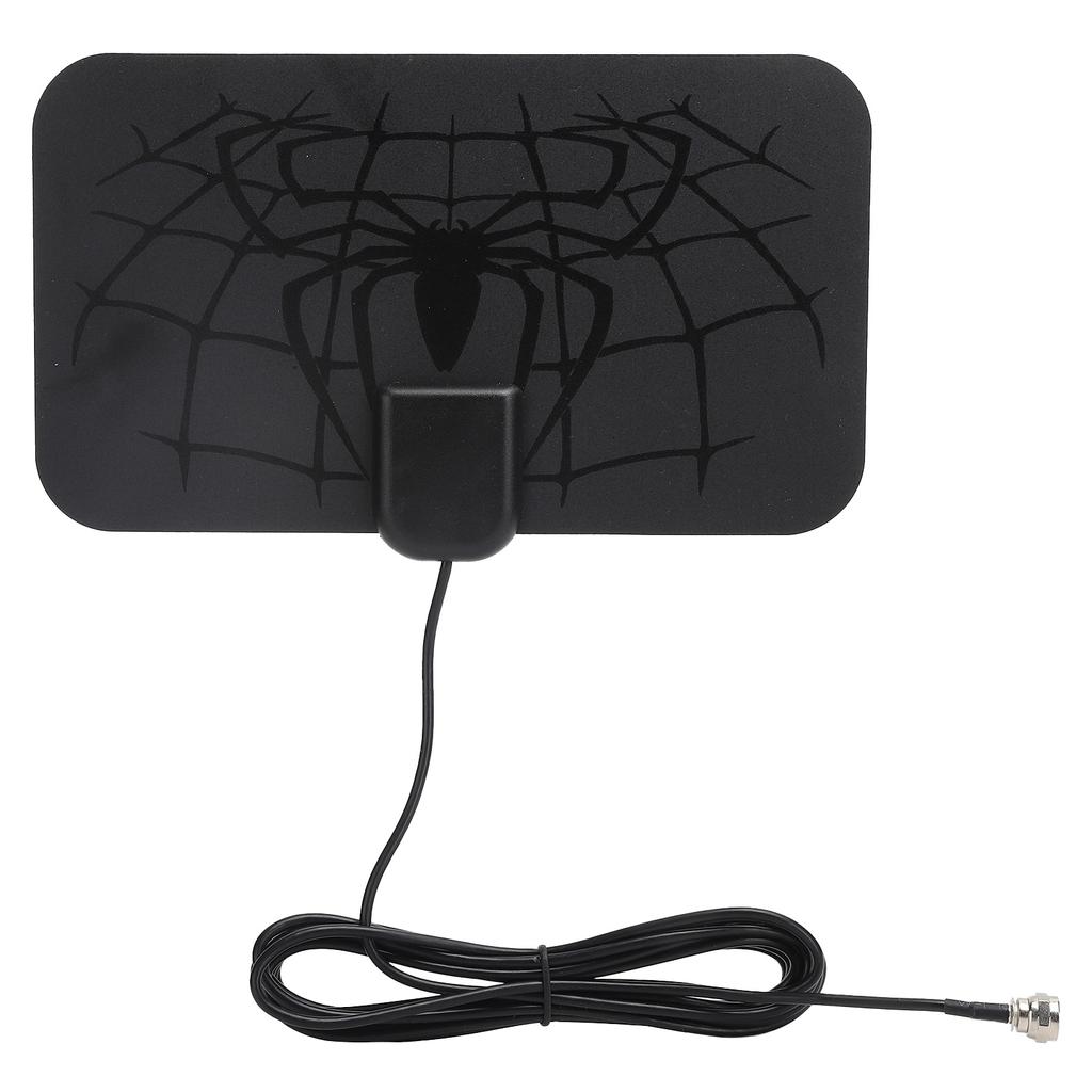 Antenă TV digitală HD pentru interior Antenă de recepție a semnalului Negru VHF170?240MhzUHF470?860Mhz