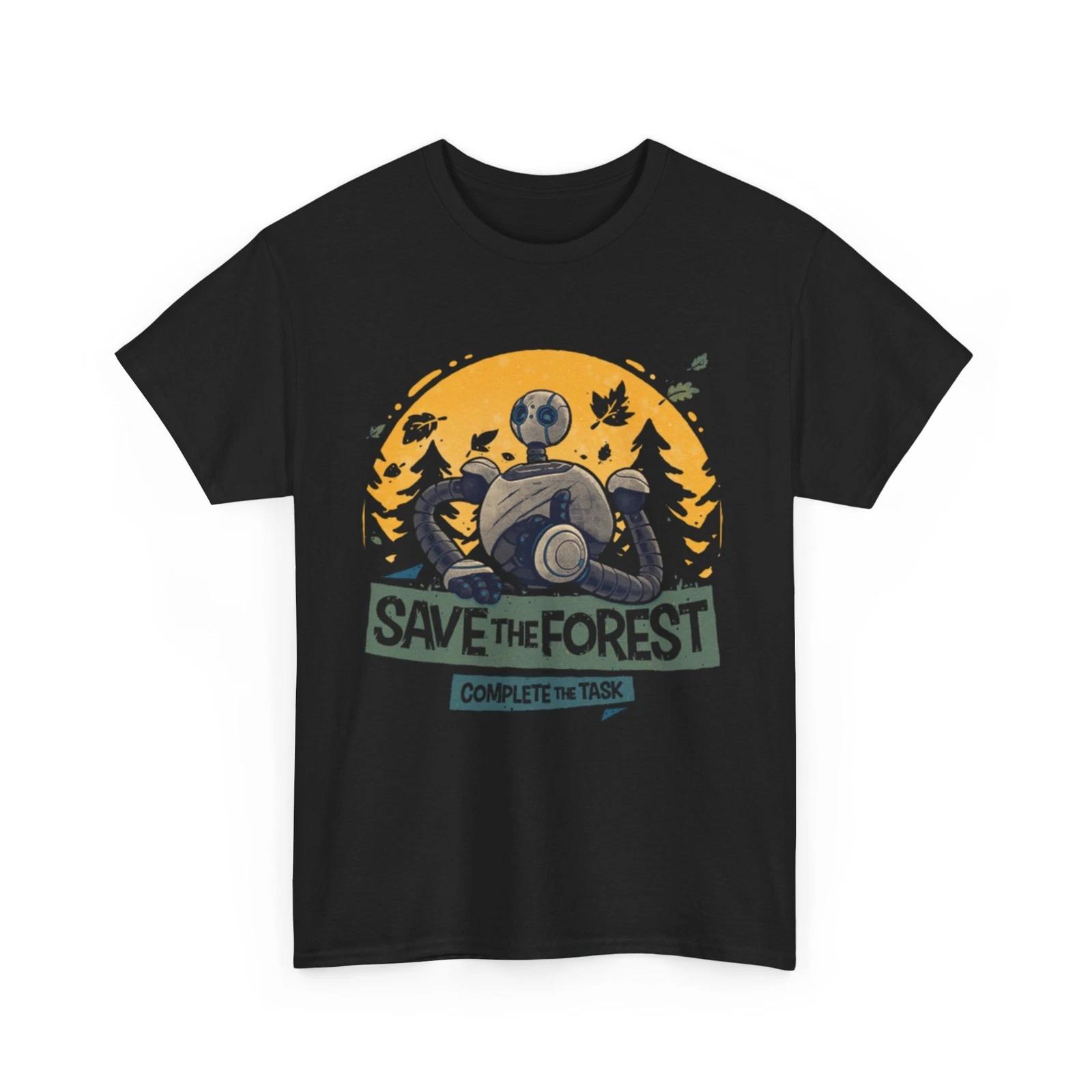

Robot T-Shirt | Save The Forest Shirt S