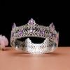 Hair Ornaments King Crown Shiny Princess Tiara Exquisite Baroque Crown  Dress Accessories