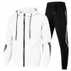 Spring & Autumn Sports Trend Hoodie & Jogger Set for Men & Women