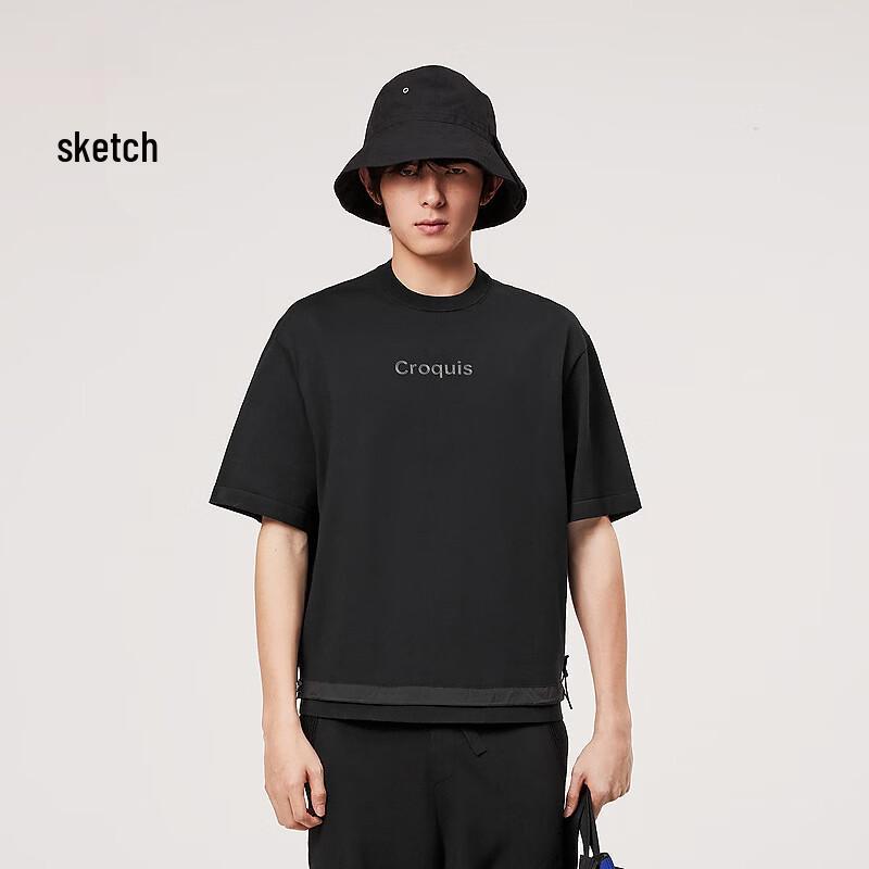 CROQUIS Men s Casual Short Sleeve Knit T-Shirt S