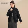SNOWFLYING Women's Warm Windproof Stand-Up Collar Duck Down Jacket