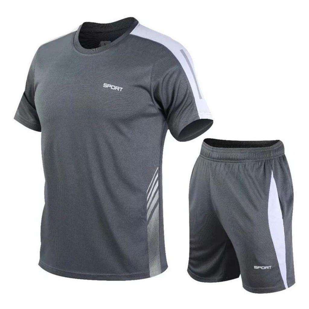 2025 Summer New Lightweight Breathable Comfort Soft Quick Dry Sweat Absorbent Men's Tracksuit