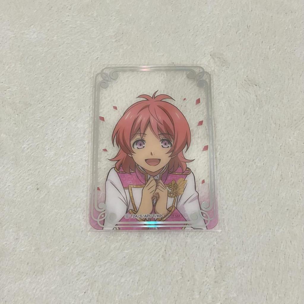 [USED] King & Prince Kinza Korean Bonus Clear Sheet Trading Card Clear Card Leo Set