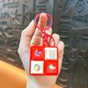 NEW Hello Kitty LED Light Fidget Toy Keychain, Cute Mini Keyboard Press Pendant, Kawaii Cartoon Bag Charm Stress Relief Gift