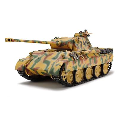 Tamiya 1/35 Military Miniature Series No.345 German Army Panther D Tank Model Kit