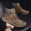 Men's Leather Martin Boots High Top Work Boots