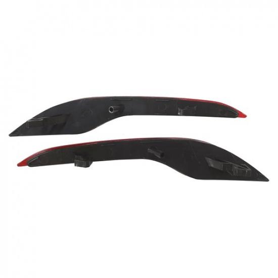 2 Set Car Left & Right Rear Bumper Reflector Red For Chevrolet Malibu -