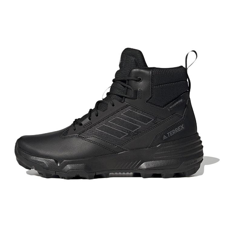 adidas Terrex Unity Leather Mid Rain.RDY Black Grey Men s GZ3325 EU 42