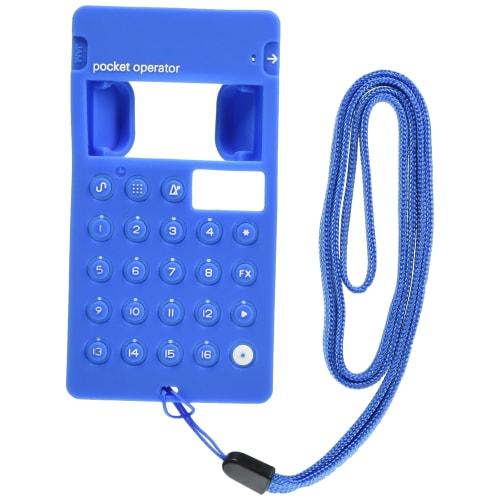

Teenage Engineering CA-X Blue Generic Case, a silicone case for the Pocket Operator series, compatible with all PocketOperator models.