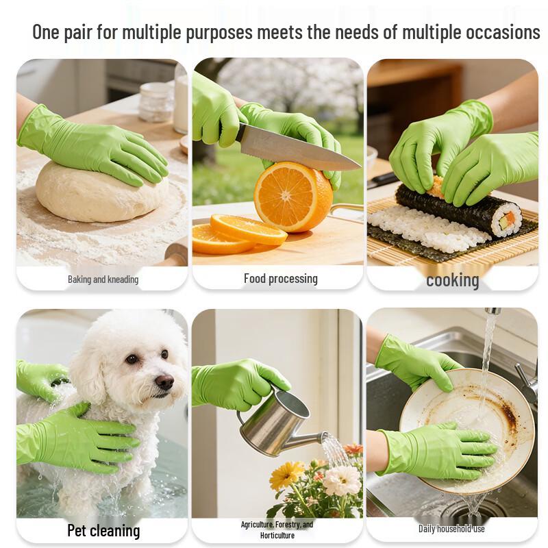 Disposable Food-Grade Nitrile Gloves