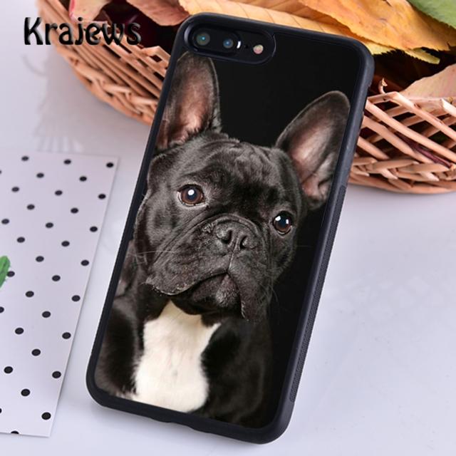 Krajews Whimsical french bulldog Dogs puppy Phone Case For iPhone 17 Air 16 15 14 plus 11 12 13 pro max coque Fundas