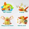 Baby Musical Duck Toys Dancing Walking Duck with Music Lights Baby Toy Crawling Toys Learning Toys for Toddler for Boys Girls