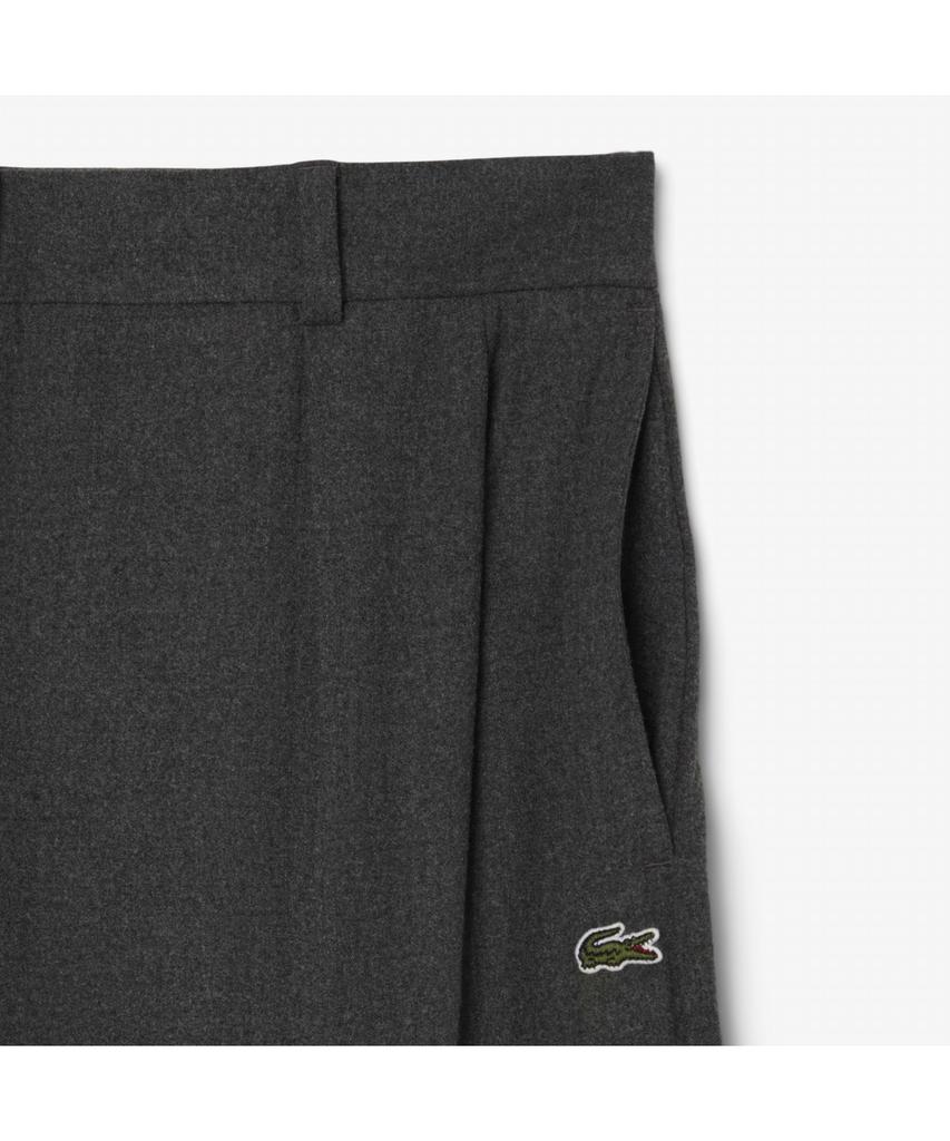 LACOSTE Women'S Flannel Wide Pants Hf8424-55N 050