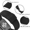 ANNEFIT 20mm Mesh Stainless Steel Watch Quick 316L Stainless Steel Replacement Black Band, Release, Strap,