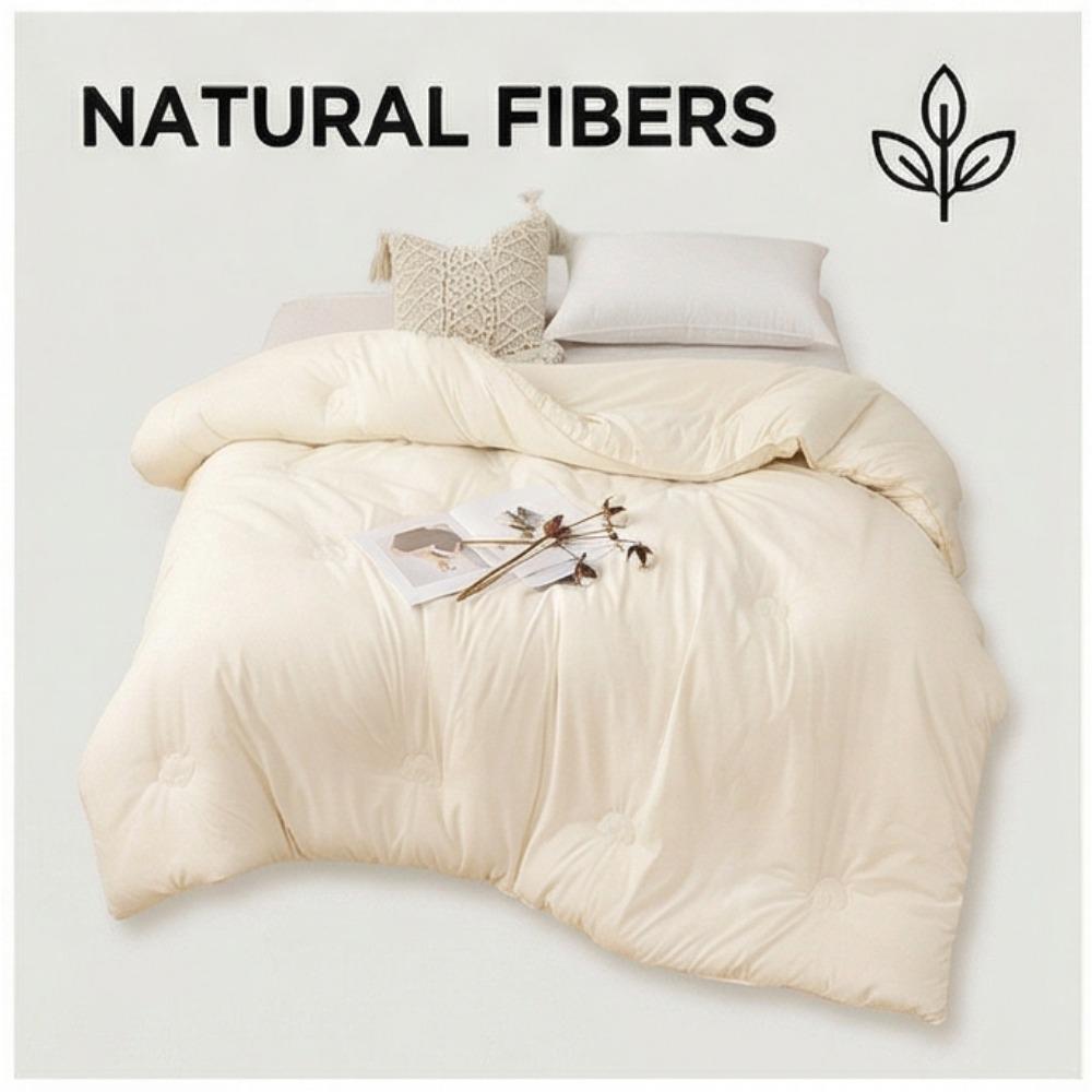 Cotton Quilt, Winter Quilt Core, Thickened for Better Warmth, Quilt with Added Insulation Cotton Stuffing