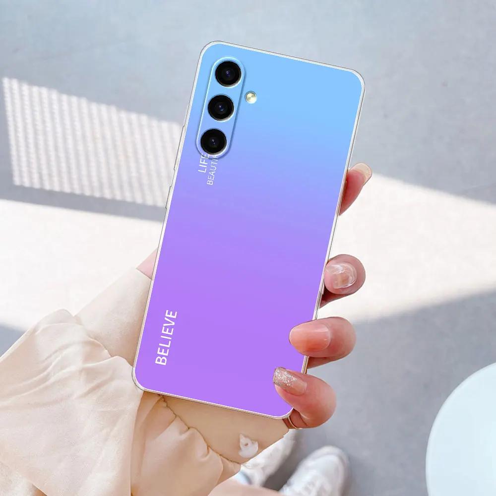 For Samsung A15 SM-A155F Case Silicone Soft Phone Cases For Samsung A15 5G SM-A156B Clear Coque For Samsung Galaxy A15 Fundas