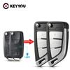 Coque de clé de voiture pliable à bascule neuve modifiée 2/3 boutons pour Volkswagen pour VW Golf 4 5 Passat B5 B6 Polo Touran pour Seat Skoda