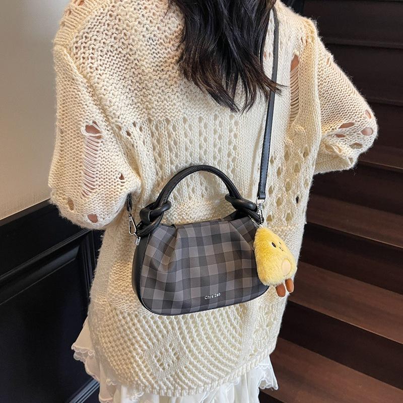 Niche Bag Women's New Summer Simple Chain Bag Messenger Bag High Value Portable Pleated Bag