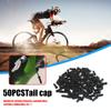 50 Pcs/lot MTB Bicycle Brake Shifter Inner Cable Tips Crimps Aluminum Alloy Cycling Parts Bike Derailleur Shift Cables End Caps