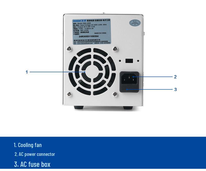 ZHAOXIN RXN-305D Adjustable Linear DC Power Supply, 30V 5A
