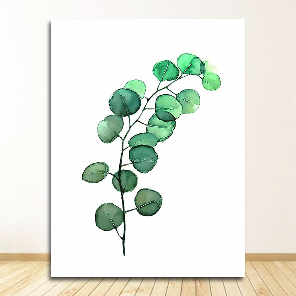 

Настенные картины для гостиной, домашний декор, скандинавский стиль, тропические растения, постер, зеленые листья, декоративная картина, современный стиль 21*30cm No Frame