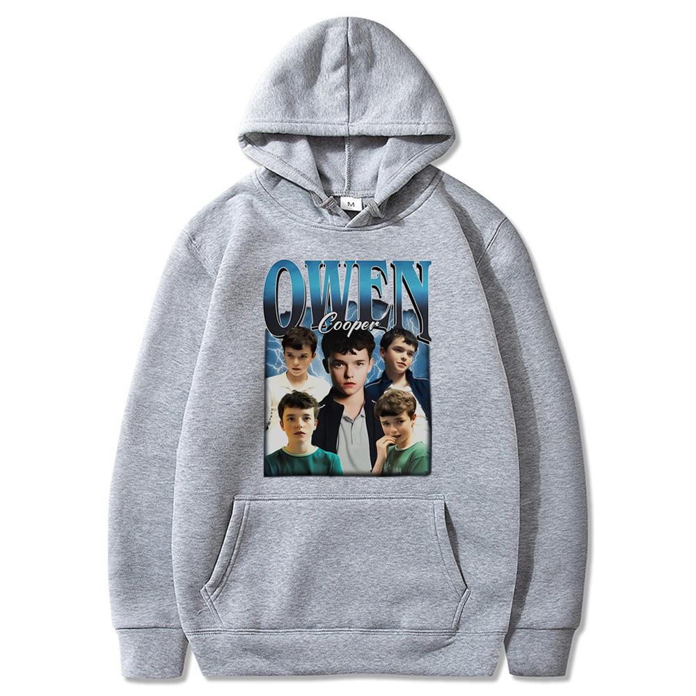 Owen Cooper Mikina Adolescence Mikina inspirovaná TV seriálem Vintage Mikina s kapucí k poctě Jamieho Millera Trendy Streetwear Mikiny