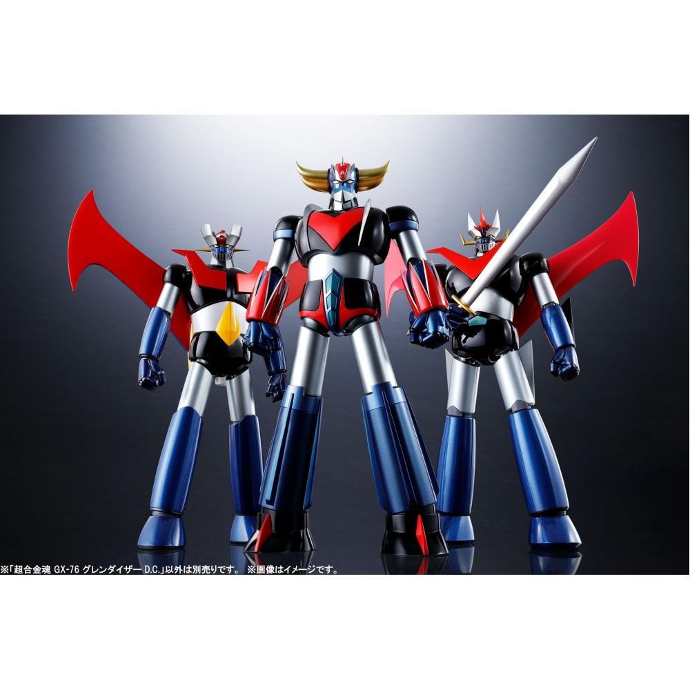 Soul of Chogokin UFO Robo Grendizer GX-76 Grendizer D.C. Approx. 185mm ABS&Diecast&PVC Painted Movable Figure