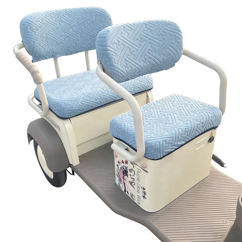 Водонепроницаемый материал Чехол на сиденье трехколесного велосипеда Высокоэластичный водонепроницаемый чехол на сиденье Трехколесный велосипед синий