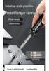 Adjustable Slip Torque Screwdriver with Bit Holder
