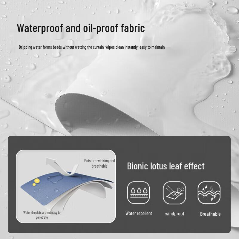 JINGRUIXIANG Full Blackout Waterproof Office Roller Blind