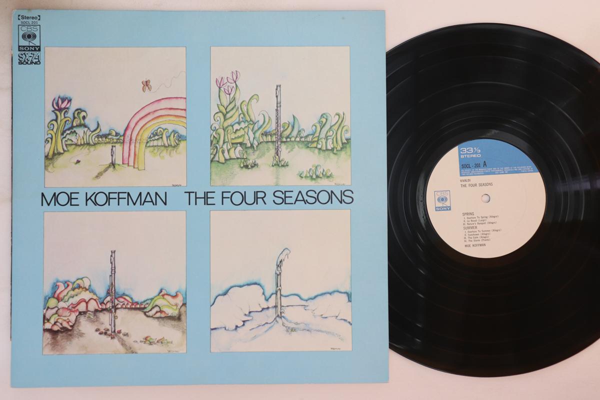 

LP Record MOE KOFFMAN - Four Seasons SOCL201 CBS SONY 1972 Japan Jazz Used