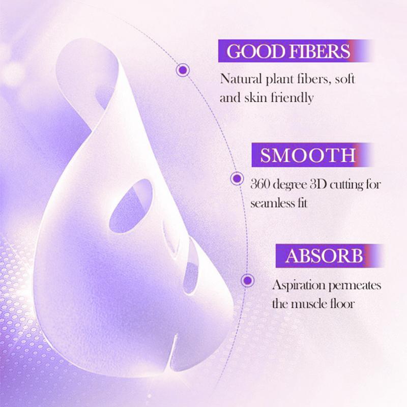 Blueberry Clarifying Tender Mask Moisturizing Collagen Firming Mask Improves Rough Skin Eliminates Wrinkles and Oil Contro