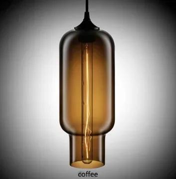 Modern Art Deco Hanging Colorful Glass Pendant Lamp For Restaurant Living Room Kitchen Bar Cafe Hanging Ceiling Light Fixture