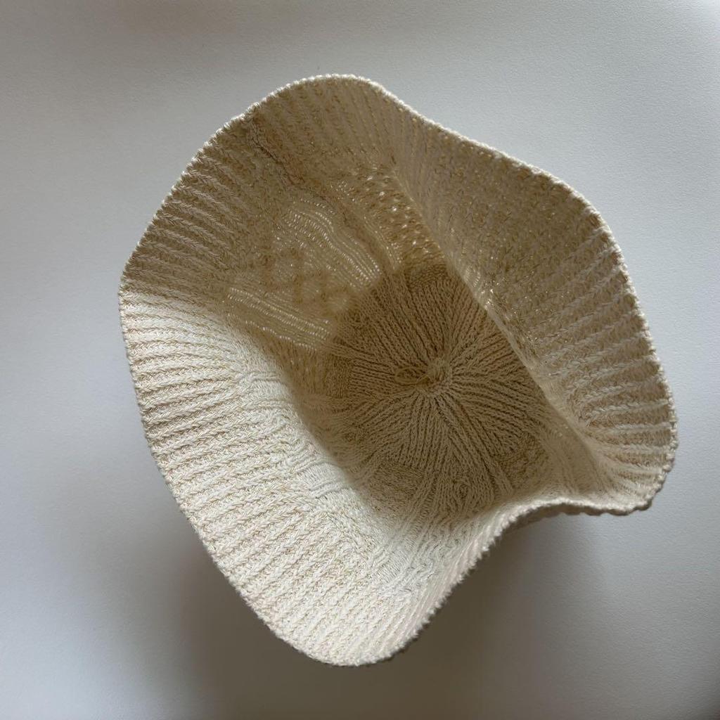 [USED] Korea nyunyu summer knit bucket hat crochet hat