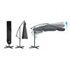 Folding Garden Umbrella, 6 Sections, 350 Cm, With Cover, Plonos Pl-880