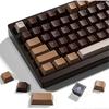 Shine Through Tastenkappen - 133 Tasten Cherry Profil Double Shot PBT Tastenkappen Kompatibel für 60%/