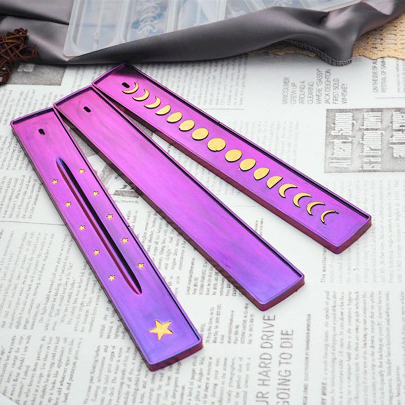 1ks Silikonová forma Pryskyřice Řemeslo DIY Slunce Měsíc Hvězda Desková forma Epoxidové formy Šperky