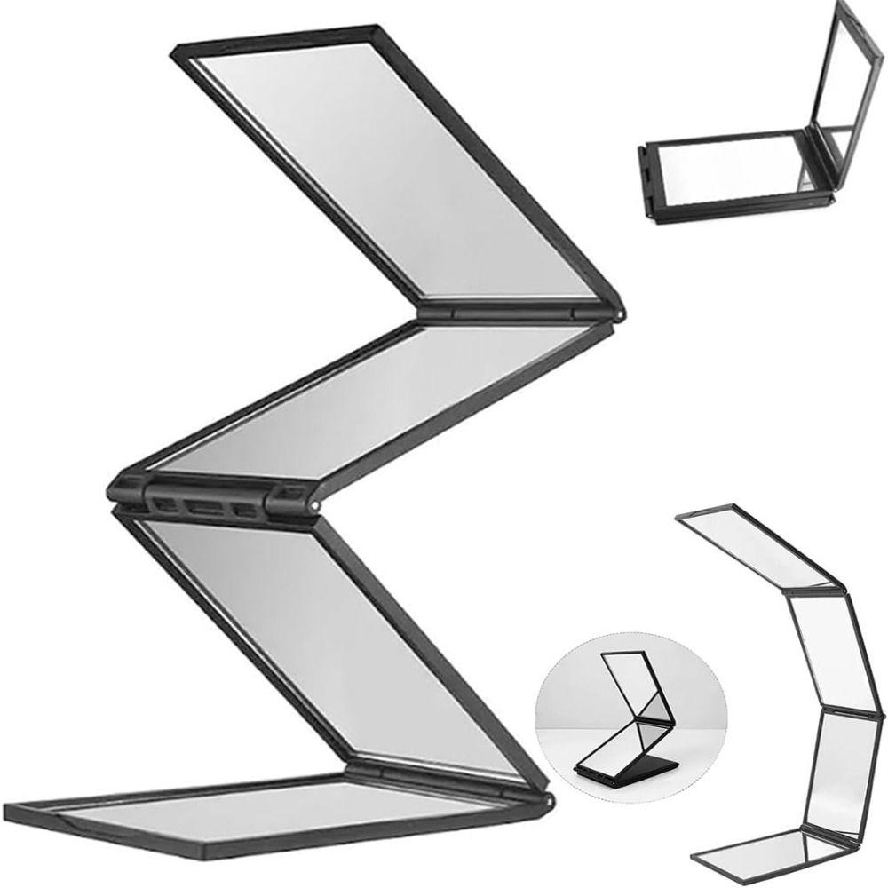 

360-Degree Viewing Angle Multi Angle Folding Mirror for Self Haircutting