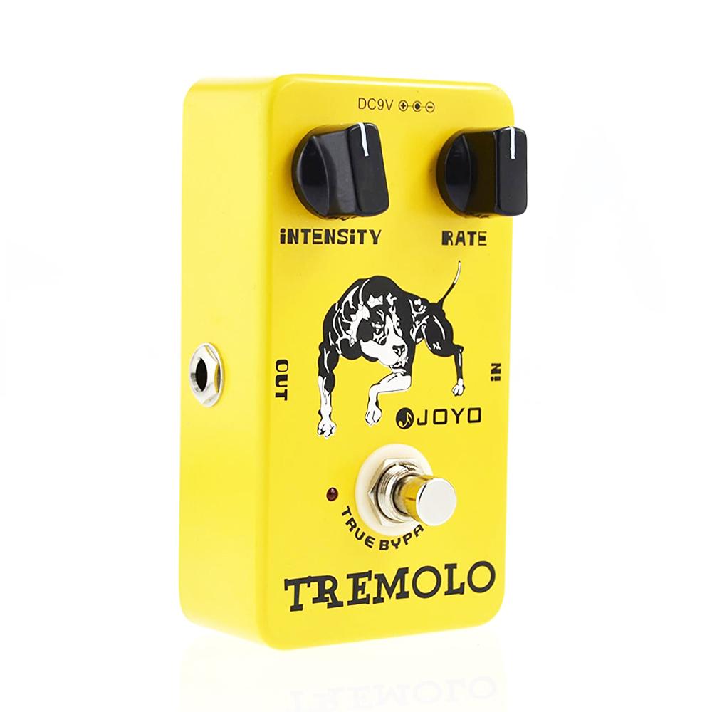JOYO JF-09 TREMOLO Педаль для гитары с использованием фотоэлектрической схемы Классические ламповые усилители Педаль эффектов тремоло
