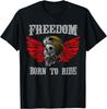 Born To Ride Biker Chapter Trike Motorcycle Skull Rocker TShirt 100 Cotton ONeck Short Sleeve Summer Casual Mens Tshirt