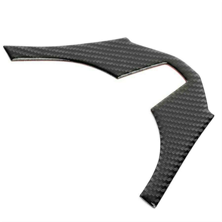 Copertura Decorativa per Volante Interno Stile Fibra di Carbonio Adatta per Mazda 3 Axela 2014-2017