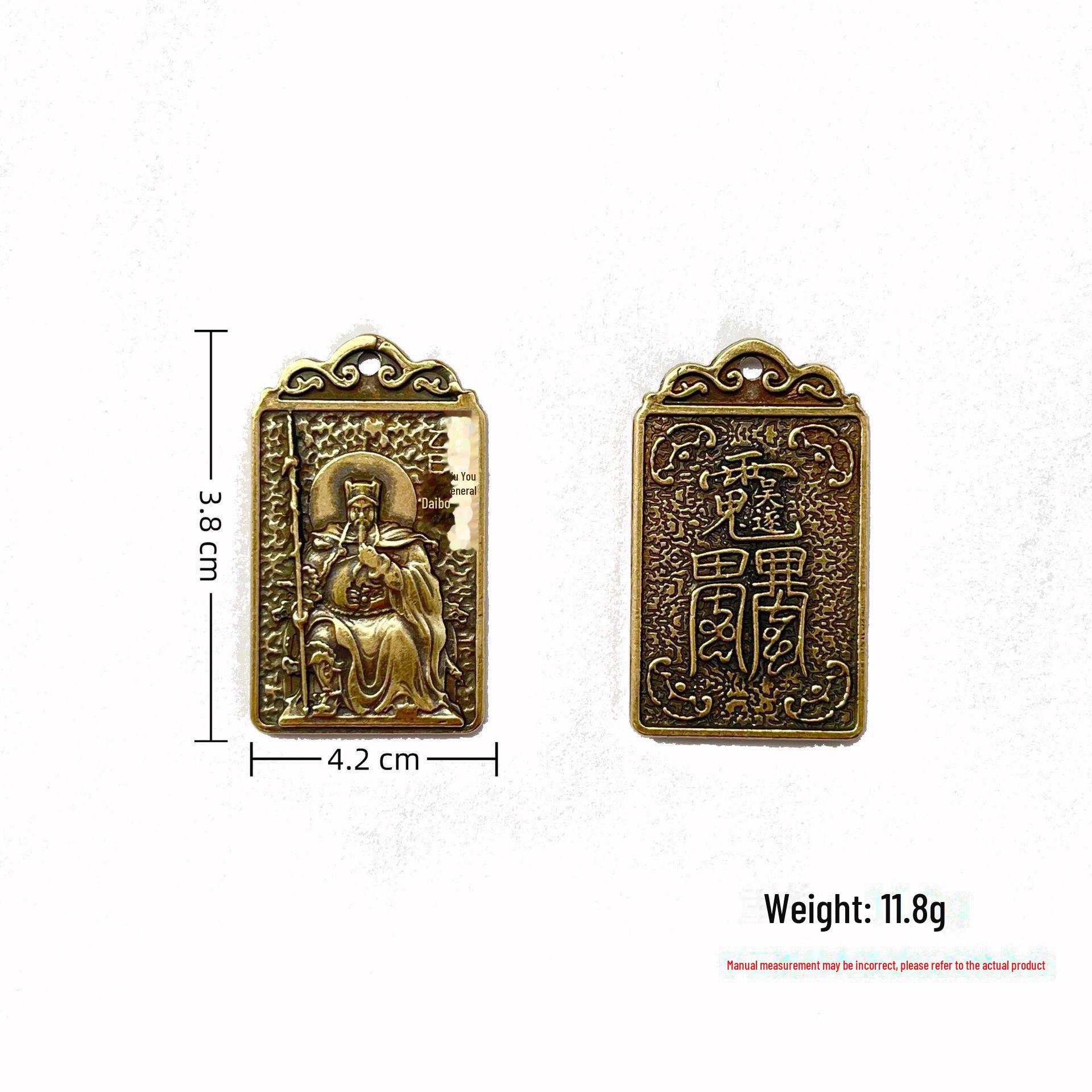 

Брелок із латунною змією - 2025 рік зодіаку від Tai Sui