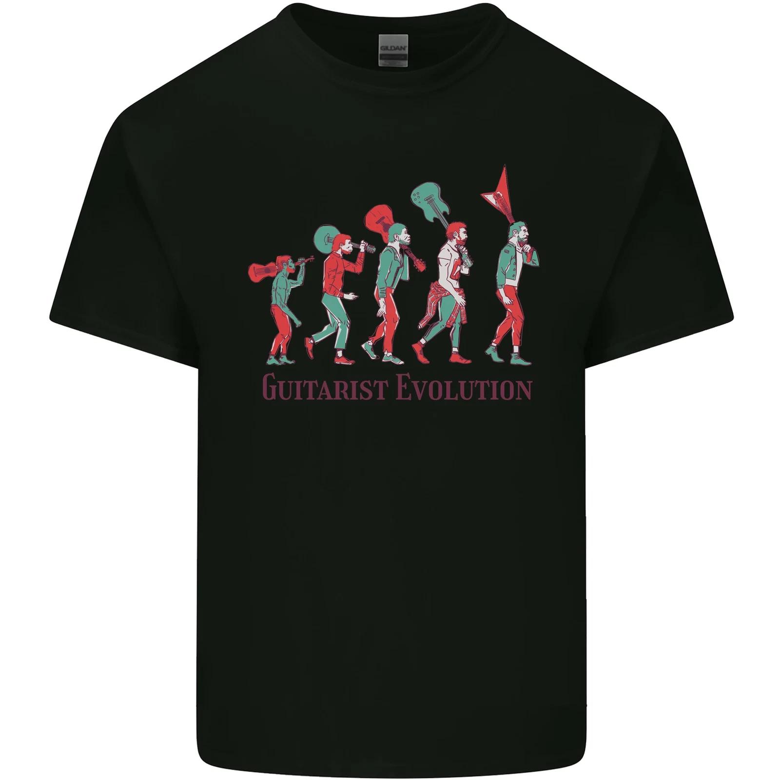 Evolution of a Guitarist Kids T-Shirt Childrens S