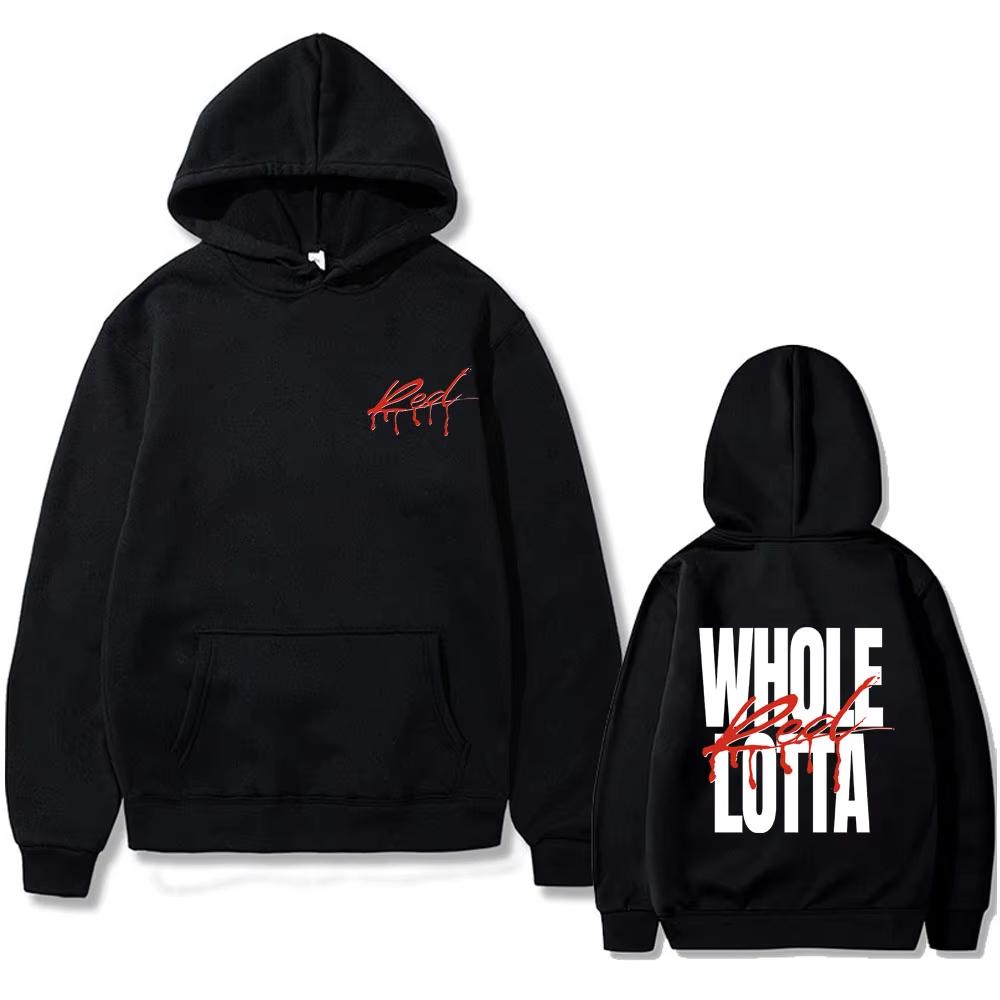 

Hip Hop Rapper Playboi Carti Whole Lotta Red Graphic Hoodies Men Women Fashion Oversized Pullover Hoodie Sweatshirt S