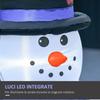 Inflatable Snowmen 120cm Outdoor Waterproof Christmas Decoration
