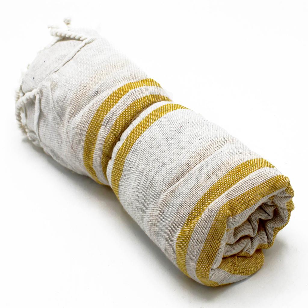Hammam Spa Towel Yellow 90x170cm
