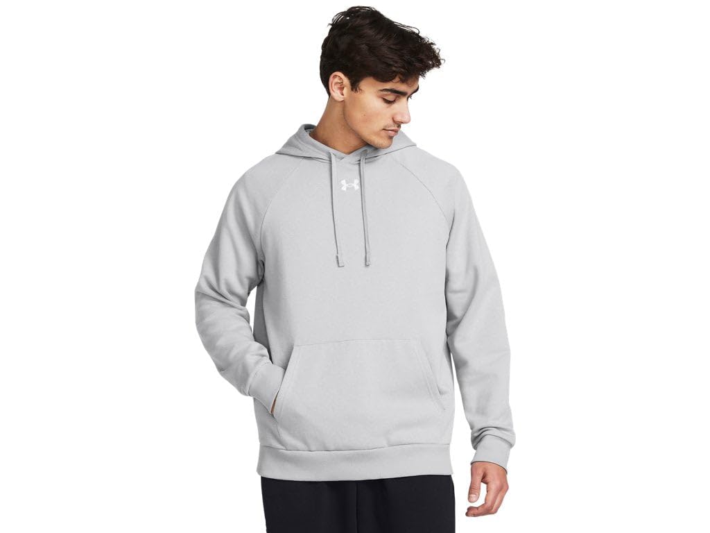

Under Armour UA Rival Fleece Hoodie Mod Gray White SM /
